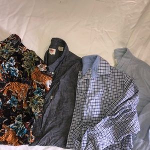 Mens button up lot sizes L and XL (fit like L)